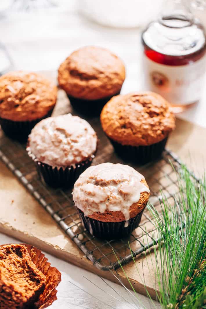 Bake Healthier Gingerbread Muffins: Whole Grains & Cozy Holiday Spice