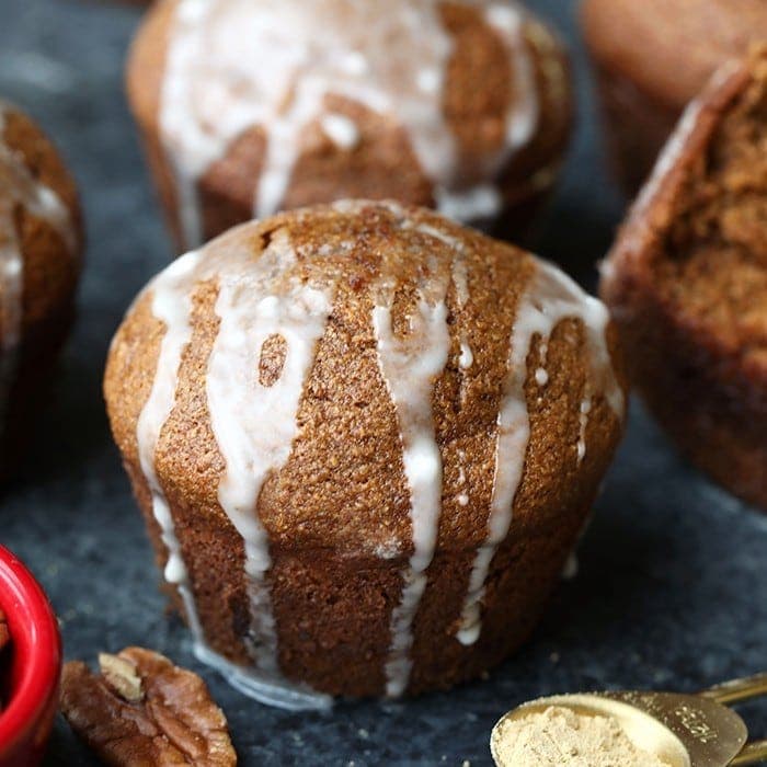 Healthy Coconut Oil Gingerbread Muffins: Wholesome Breakfast & Snack